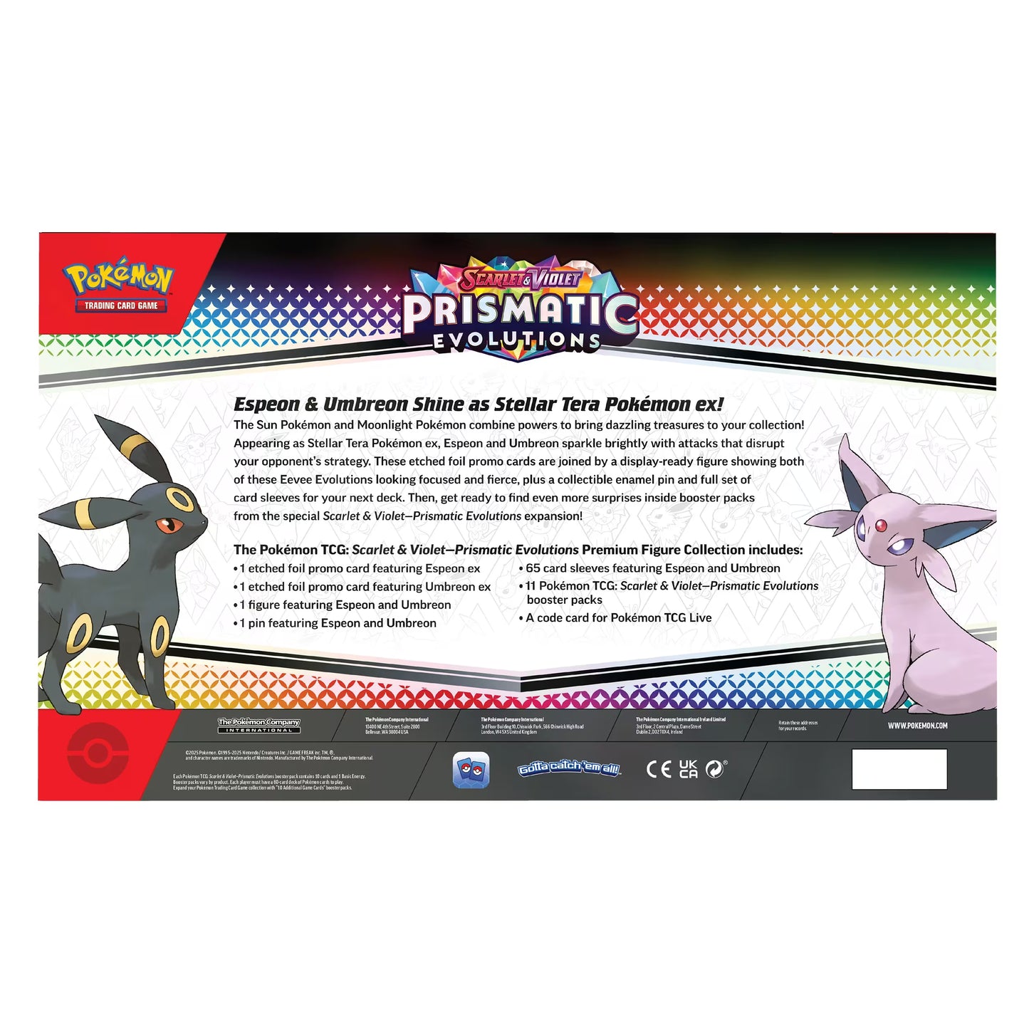 Prismatic Evolutions Premium Figure Collection