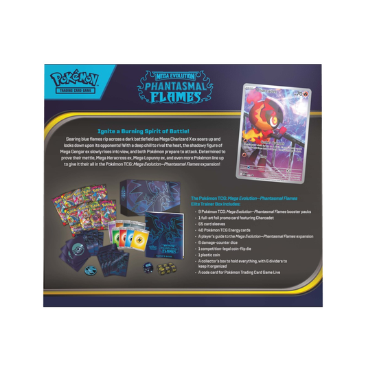 Mega Evolution Phantasmal Flames Elite Trainer Box