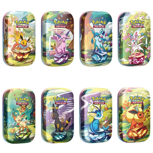 Prismatic Evolutions Mini Tin