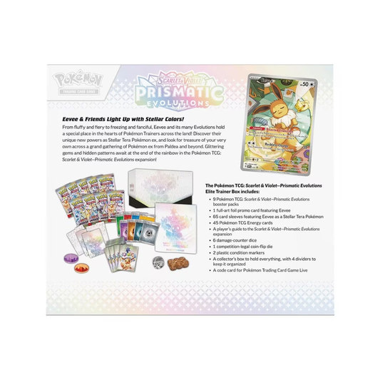 Prismatic Evolution Elite Trainer Box